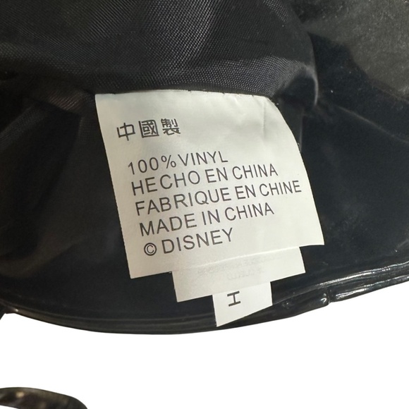 Disney Mickey patent vinyl and canvas tote - Picture 6 of 7